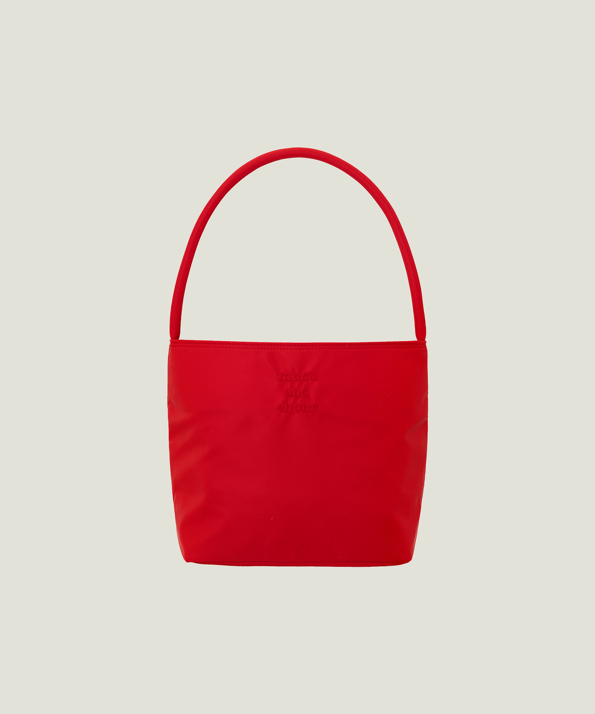 무쿠앤에보니(MUCU AND EBONY) Nearest Bag _ Red