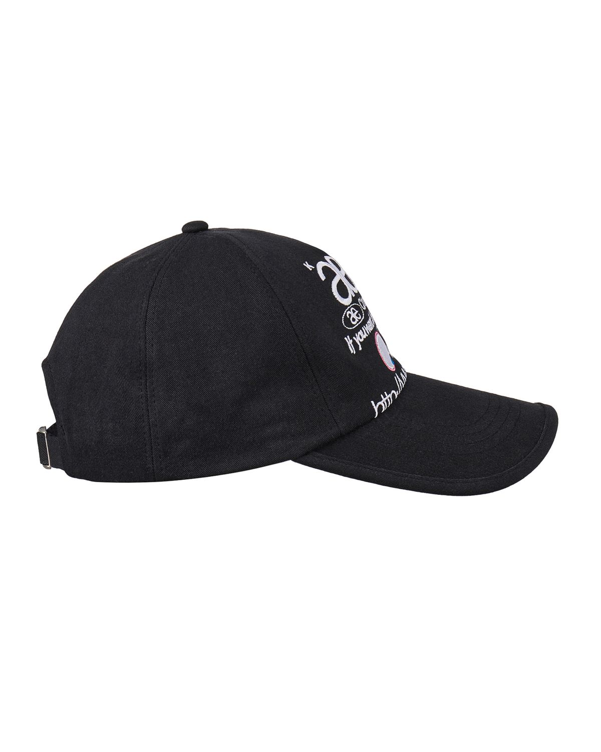 에이이에이이(AEAE) aeae X PEAKBOY WEB LOGO 5 PANNEL BALL CAP [BLACK]