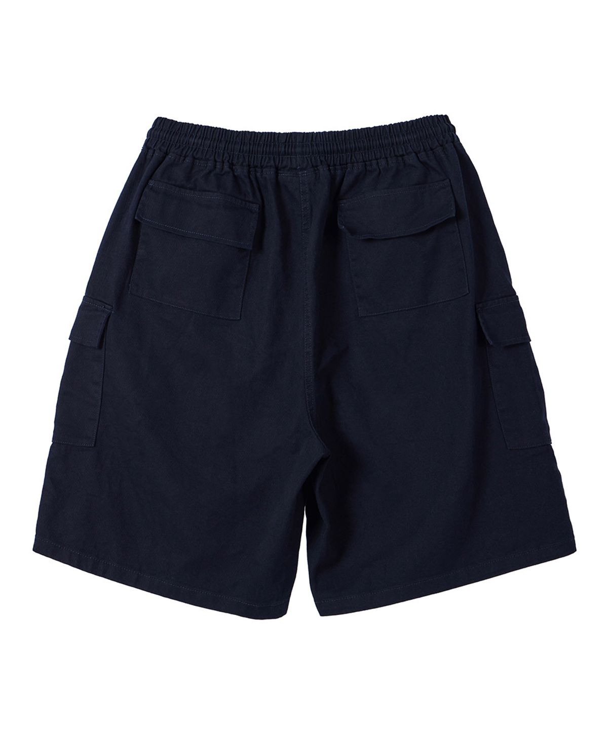 메이킷투(MAKEITTO) 6 POCKETS SEMI WIDE CARGO HALF PANTS_NAVY