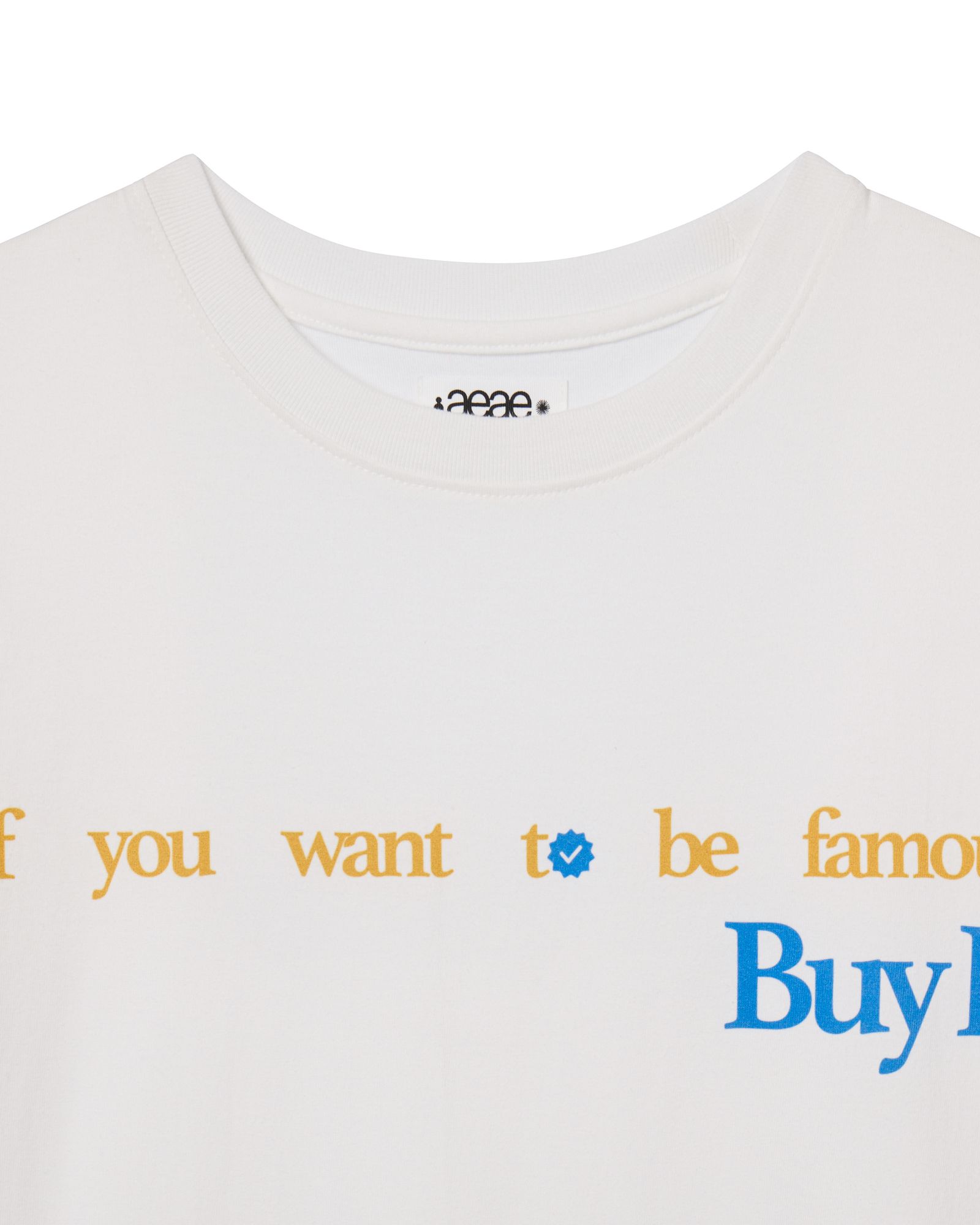[AEAE]aeae X PEAKBOY BUY IT T-SHIRTS [WHITE］ MUSINSA公式 | AEAE aeae x PEAKBOY BUY IT T-SHIRTS [WHITE]