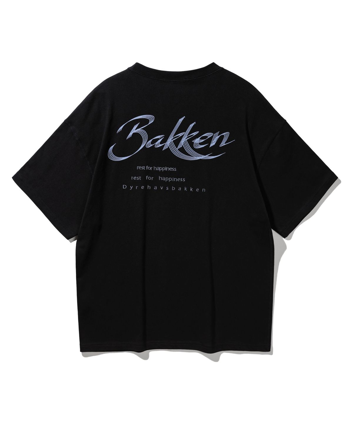 바켄(BAKKEN) Logo artwork 반팔티셔츠 BK3982_블랙