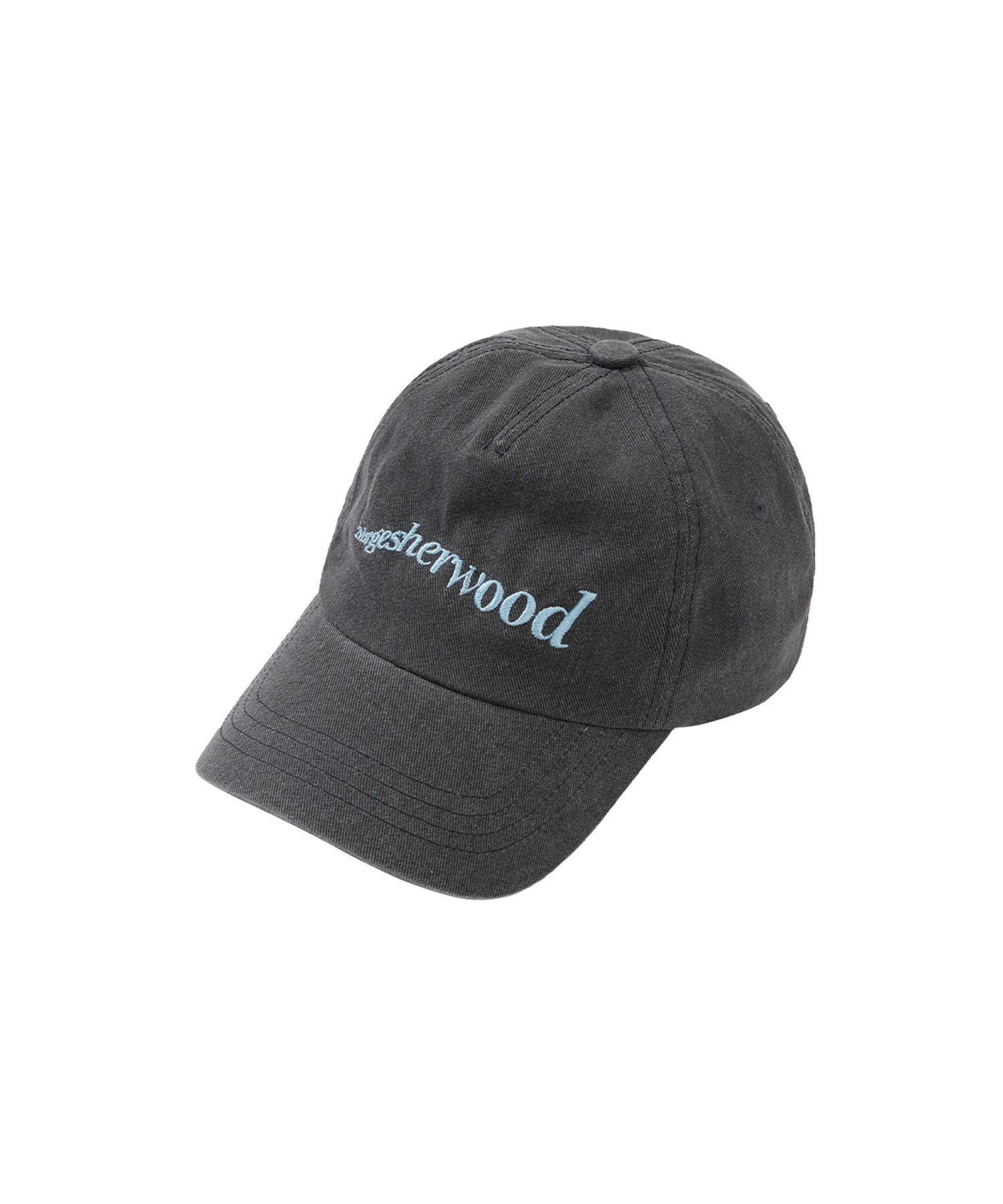 MUSINSA | MARGESHERWOOD PIGMENT WAVE LOGO BALLCAP_grey