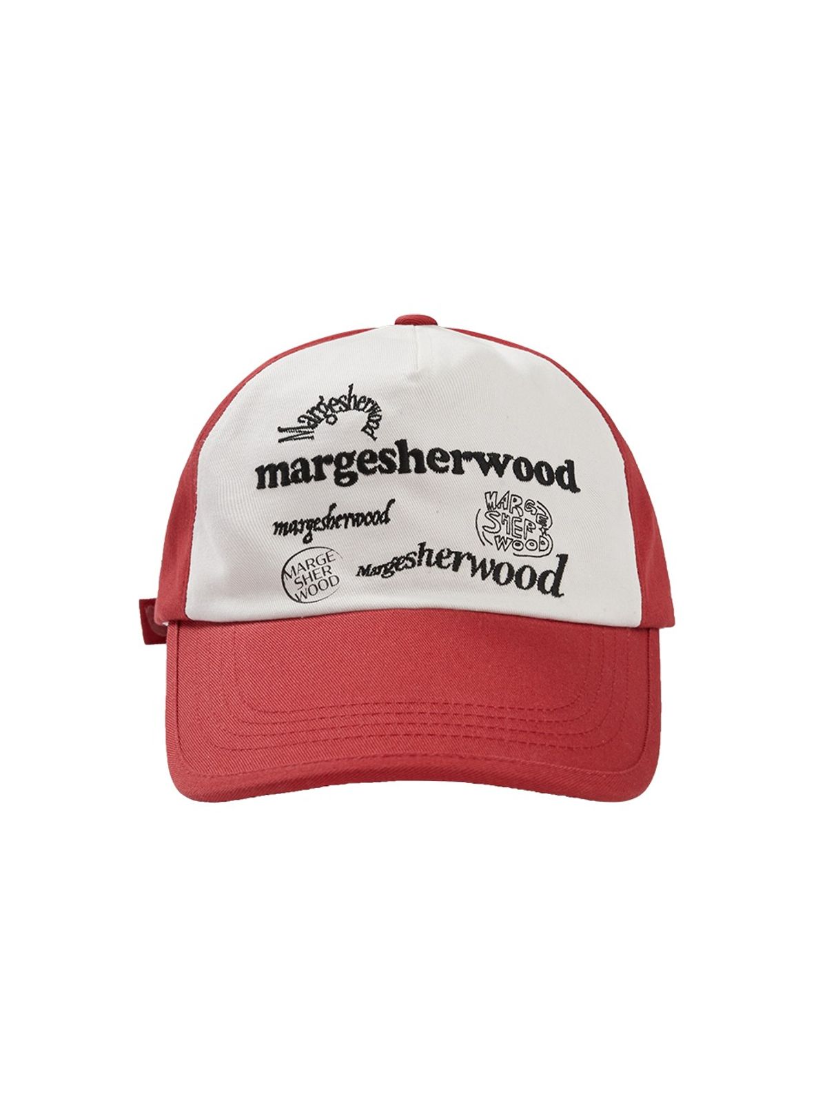 마지셔우드(MARGESHERWOOD) COLORMIX BALLCAP_red/white