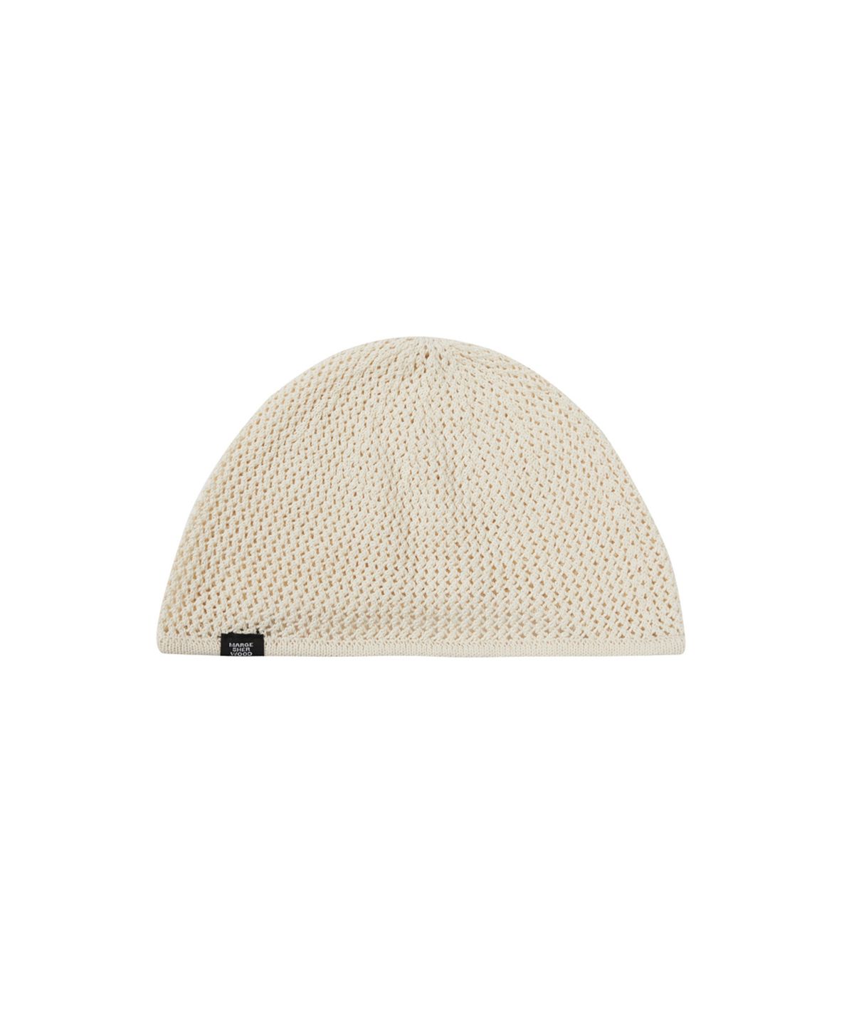 마지셔우드(MARGESHERWOOD) CROCHET ROUND BEANIE_ivory