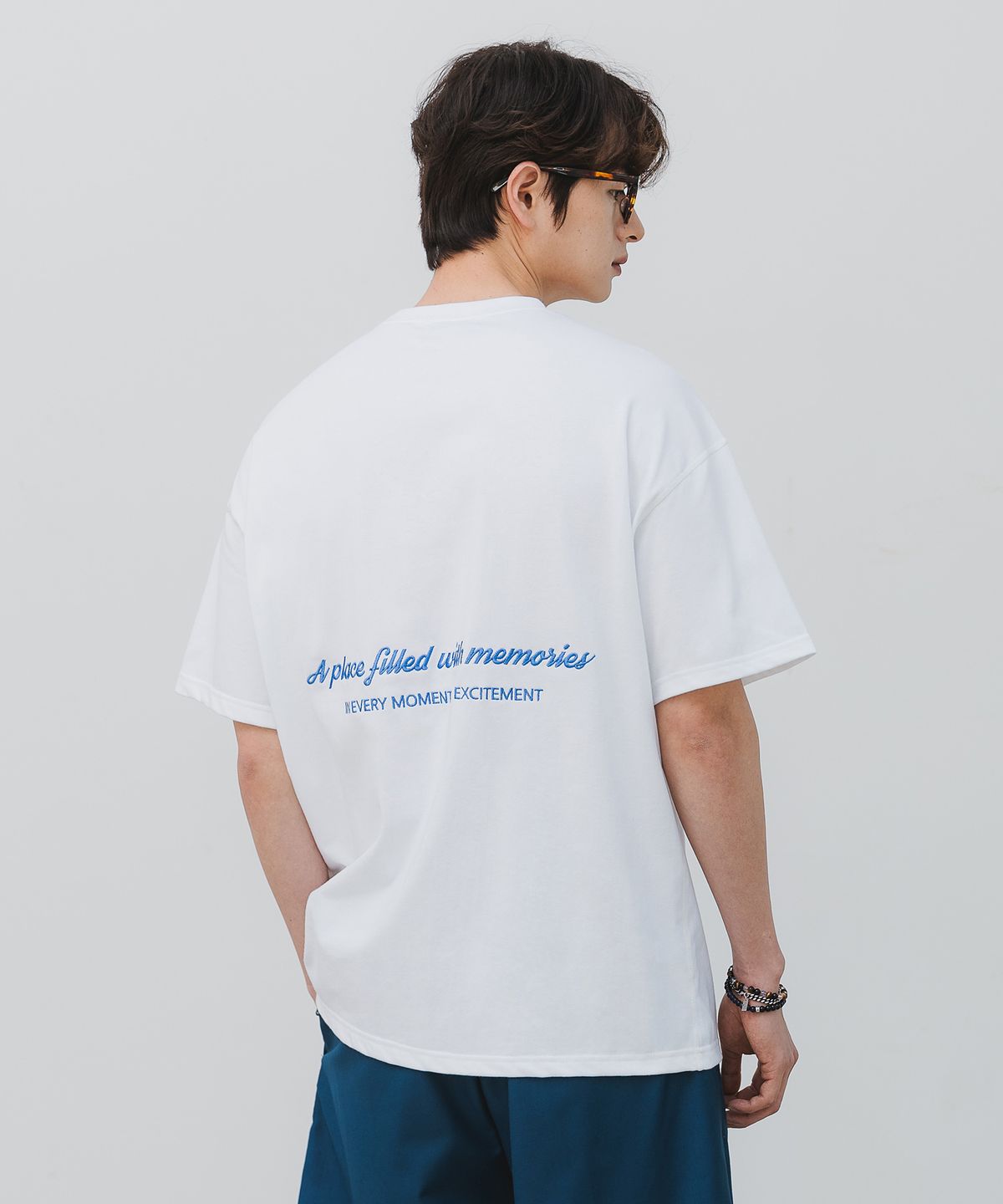 바켄(BAKKEN) B Square logo 반팔티셔츠 BK3968_화이트