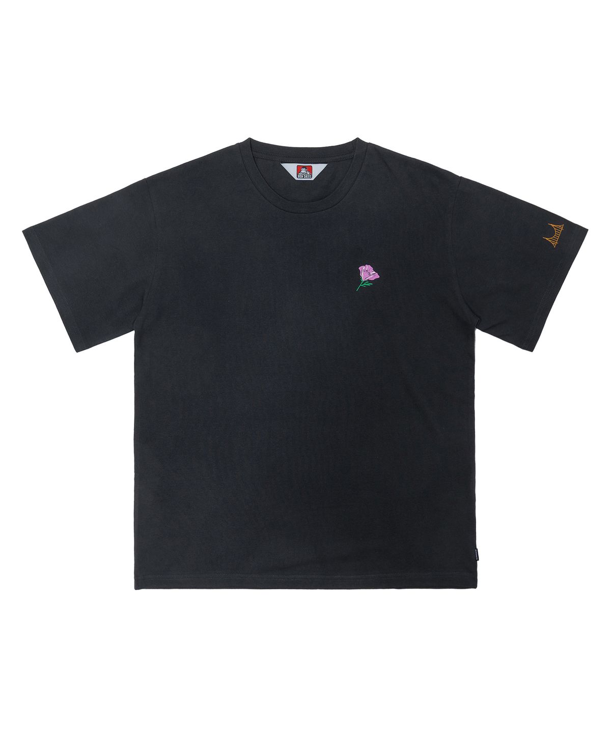 벤 데이비스(BEN DAVIS) ORIGINAL ROSE PRINT TEE WHITE