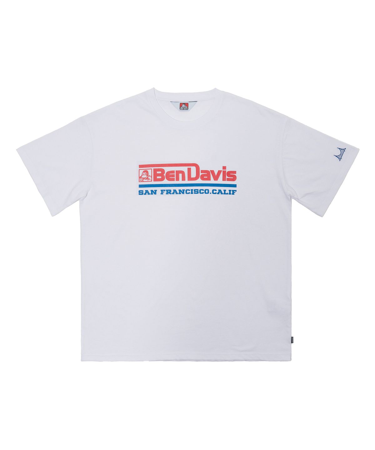 벤 데이비스(BEN DAVIS) ORIGINAL RETRO PRINT TEE BLACK