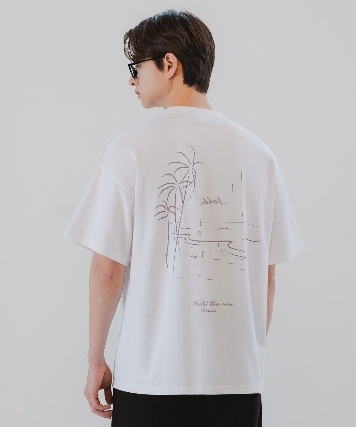 바켄(BAKKEN) Silent beach 반팔티셔츠 BK3974_화이트