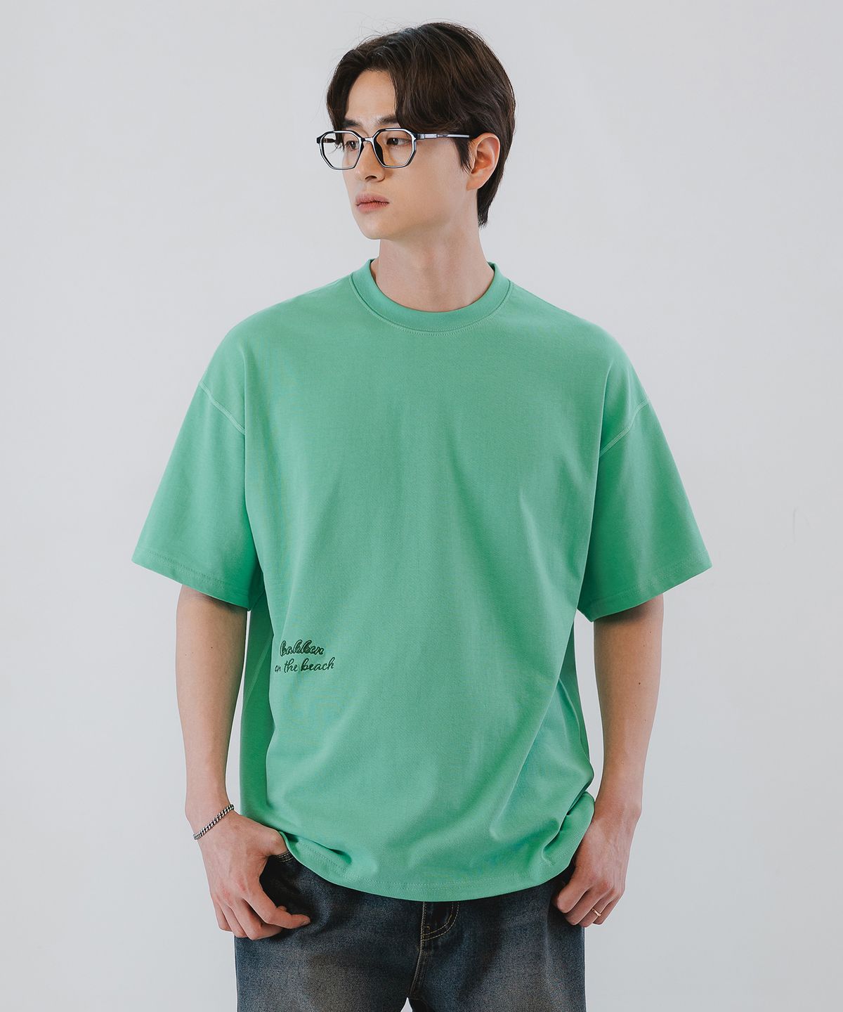 바켄(BAKKEN) Silent beach 반팔티셔츠 BK3974_민트