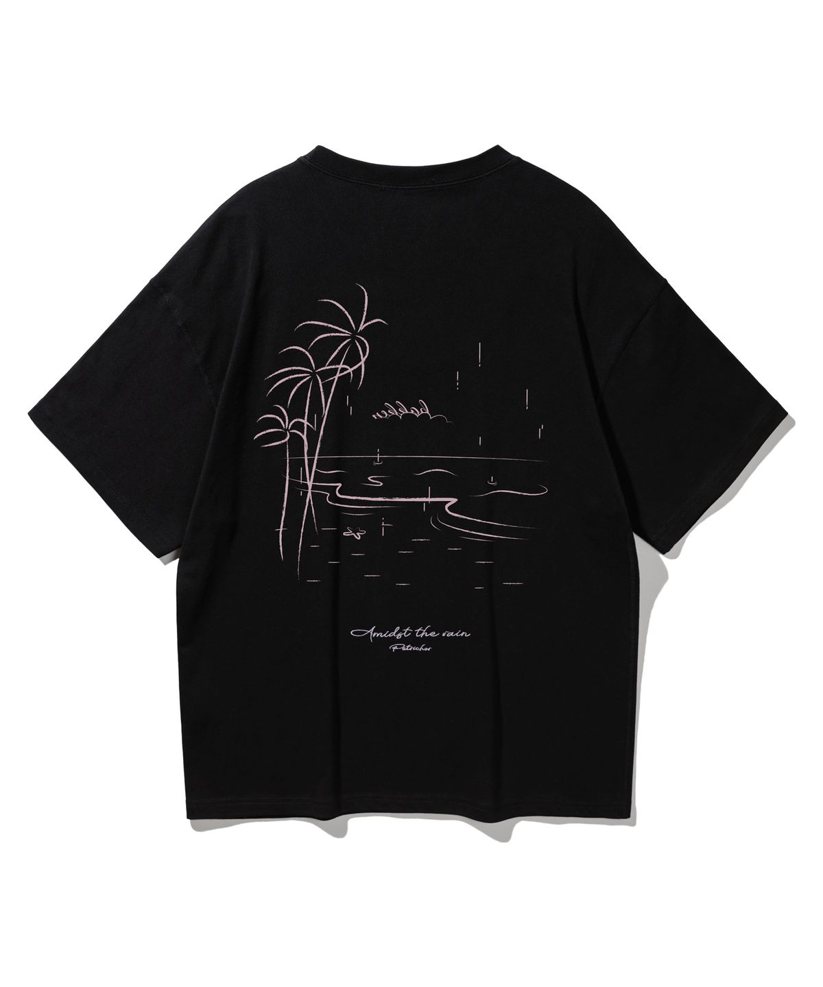 바켄(BAKKEN) Silent beach 반팔티셔츠 BK3974_블랙