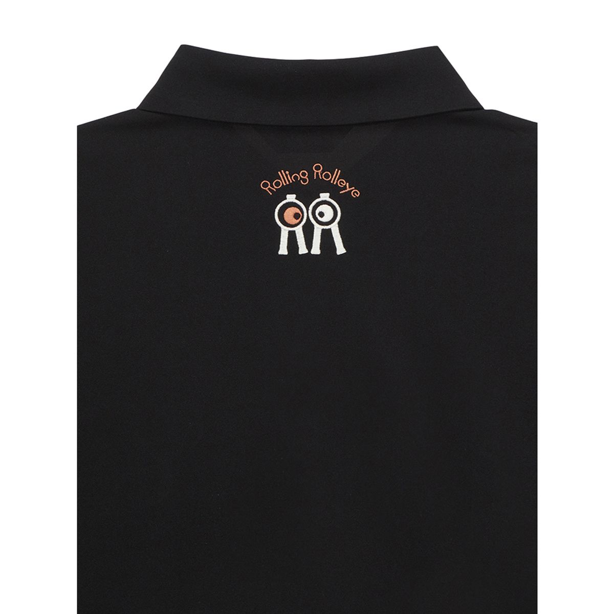 롤링롤라이(ROLLINGROLLEYE) 롤롤 PK 카라티셔츠 블랙 RollRoll PK Collar T-shirt Black