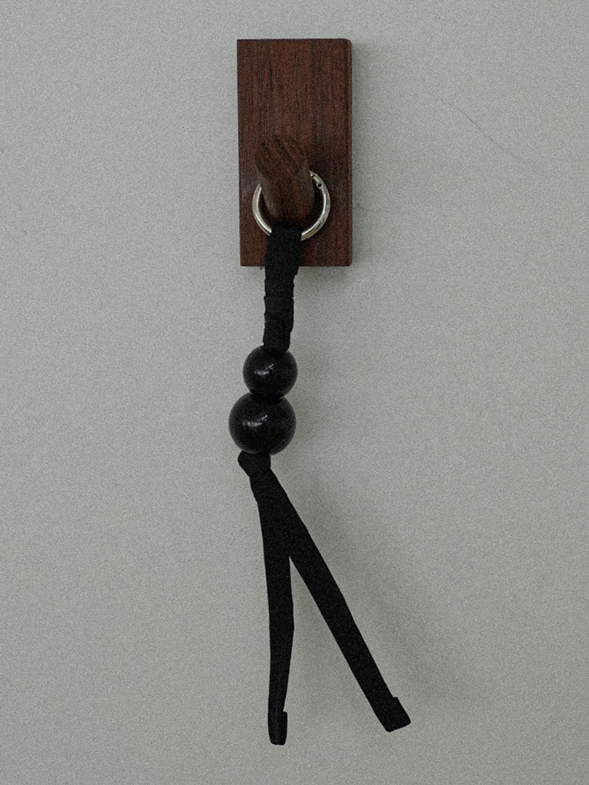 던팩토리(DAWN FACTORY) KNOT KEYRING BLACK 매듭키링 블랙