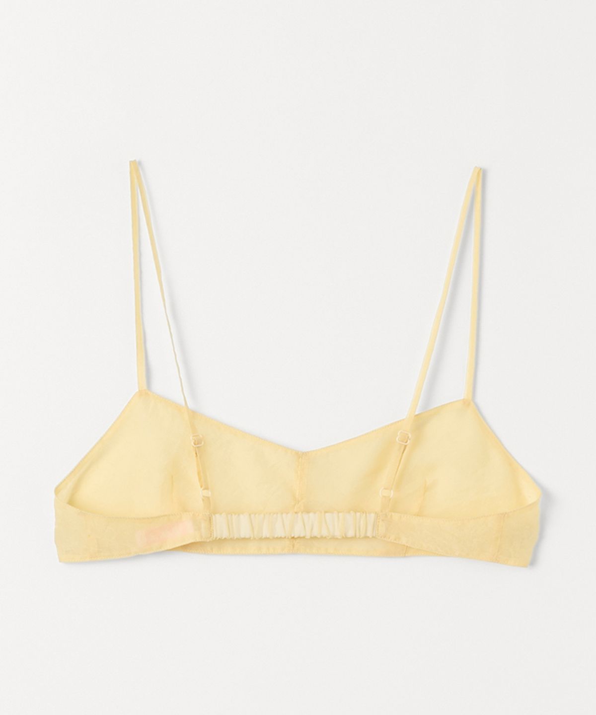셀리테일즈(CELITAILS) SHEER BUTTON BUSTIER_YELLOW