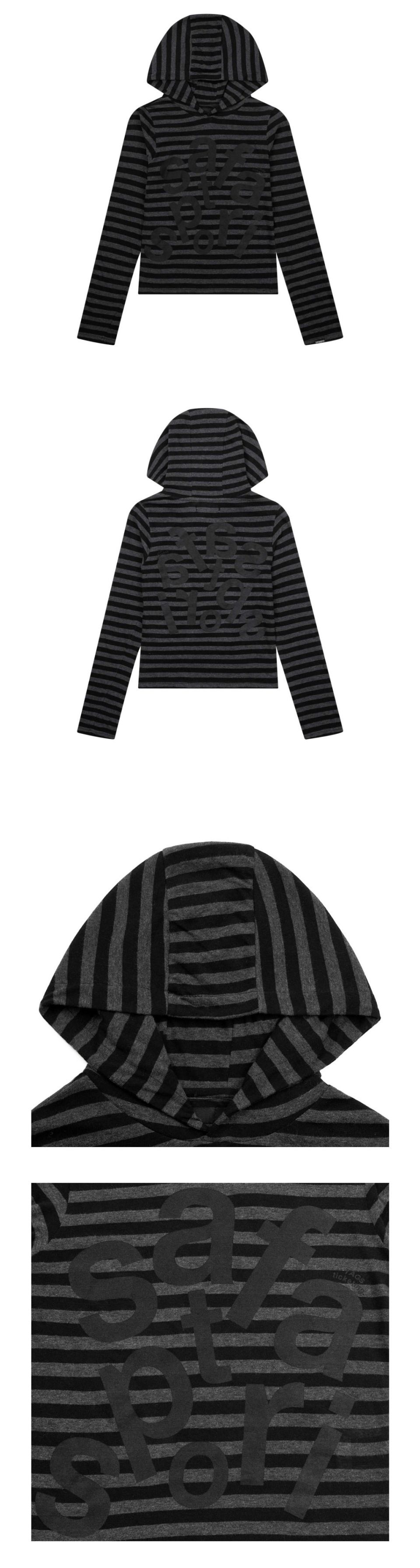 MUSINSA公式 | SAFARISPOT 1/2チケットストライプボーダーフード