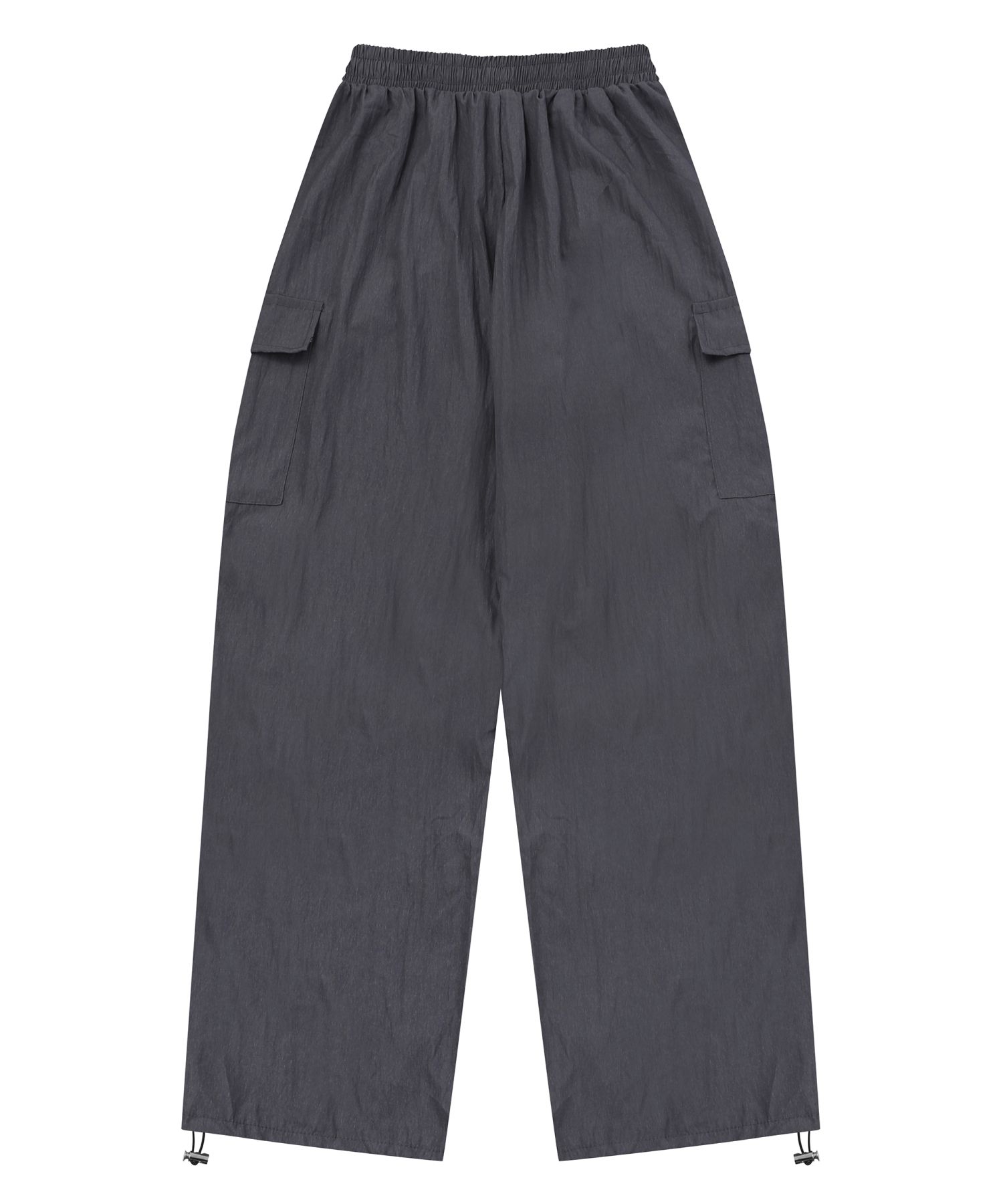 ◆MUCENT◆W Gross poly nylon parachute pin tuck string cargo MUSINSA | MUCENT Gross Poly Nylon Parachute Pintuck String