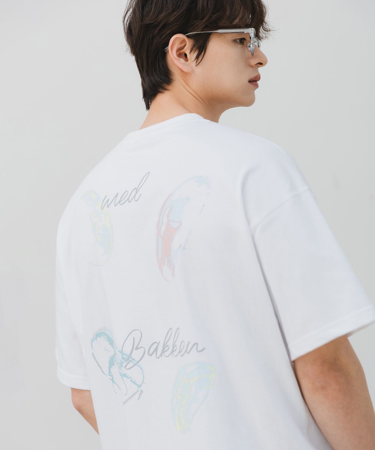 바켄(BAKKEN) Jellyfish 반팔티셔츠 BK3969_화이트