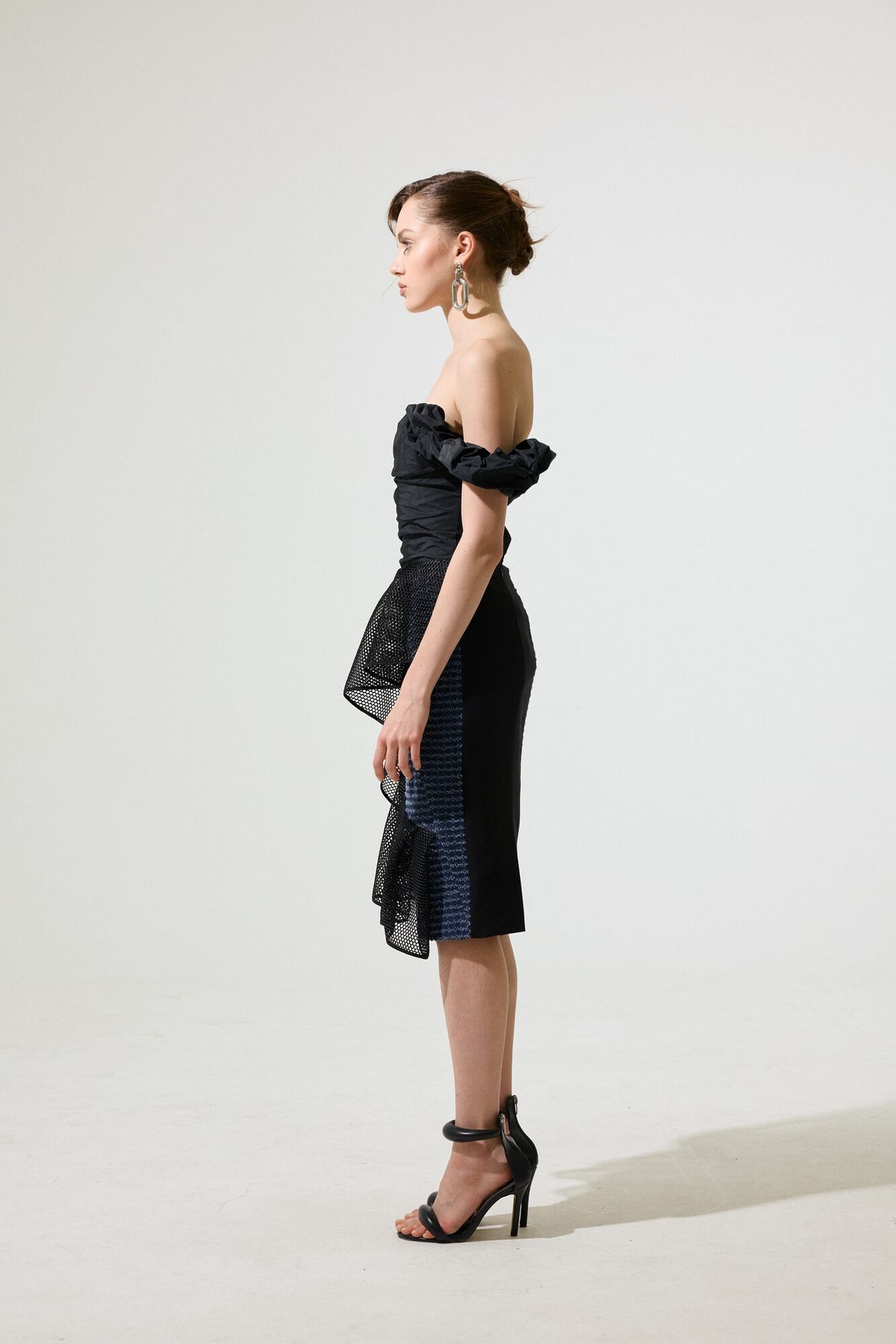 그리디어스(GREEDILOUS) Ruffle 01 Ruffle H-Line Skirt
