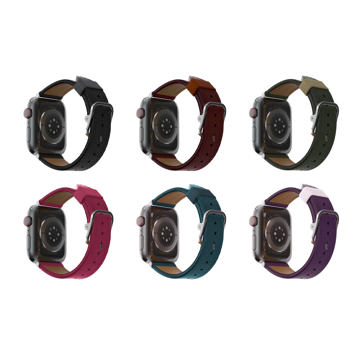 오터박스 모바일(OTTERBOX MOBILE) Symmetry Cactus Leather 애플워치밴드 44/45/46mm