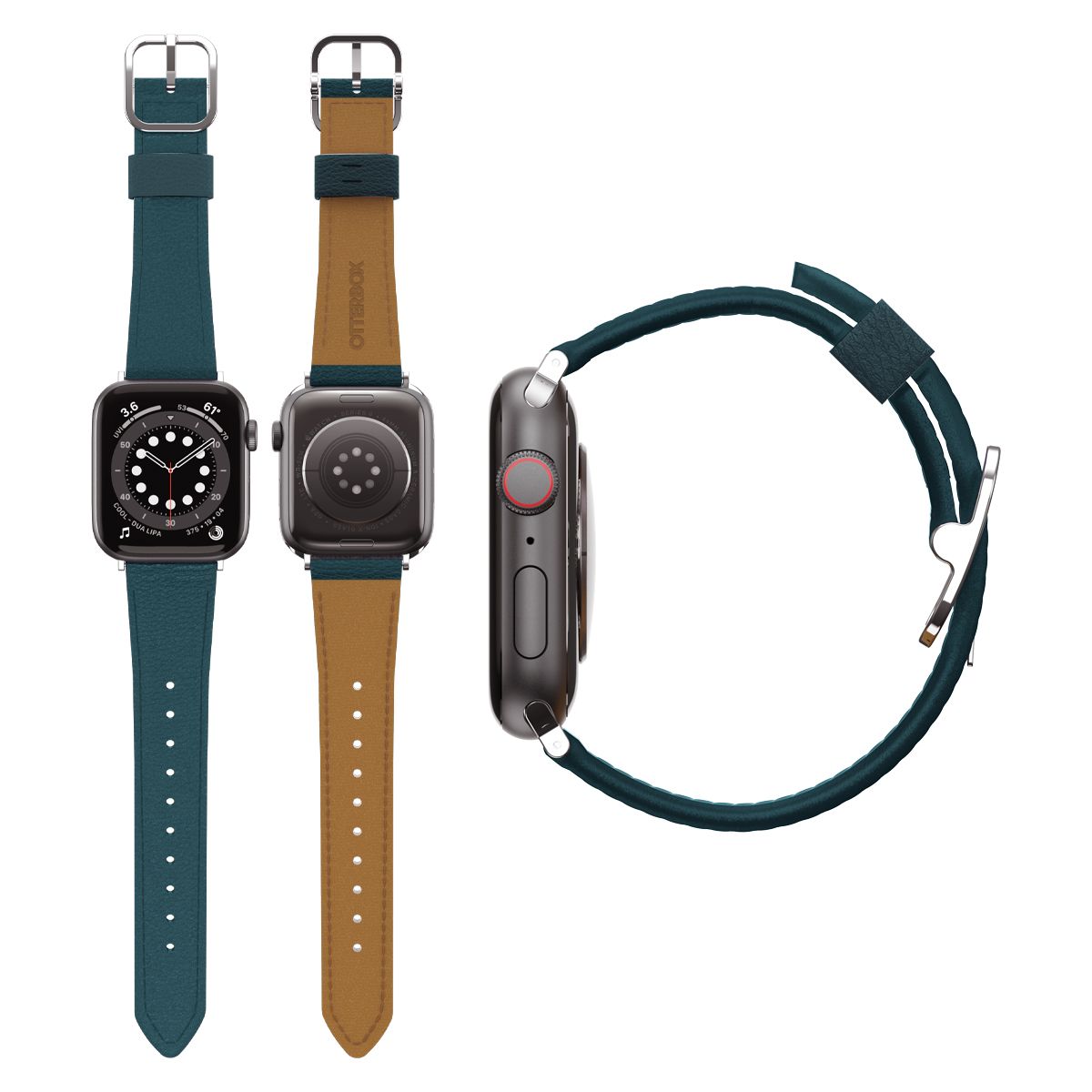 오터박스 모바일(OTTERBOX MOBILE) Symmetry Cactus Leather 애플워치밴드 44/45/46mm