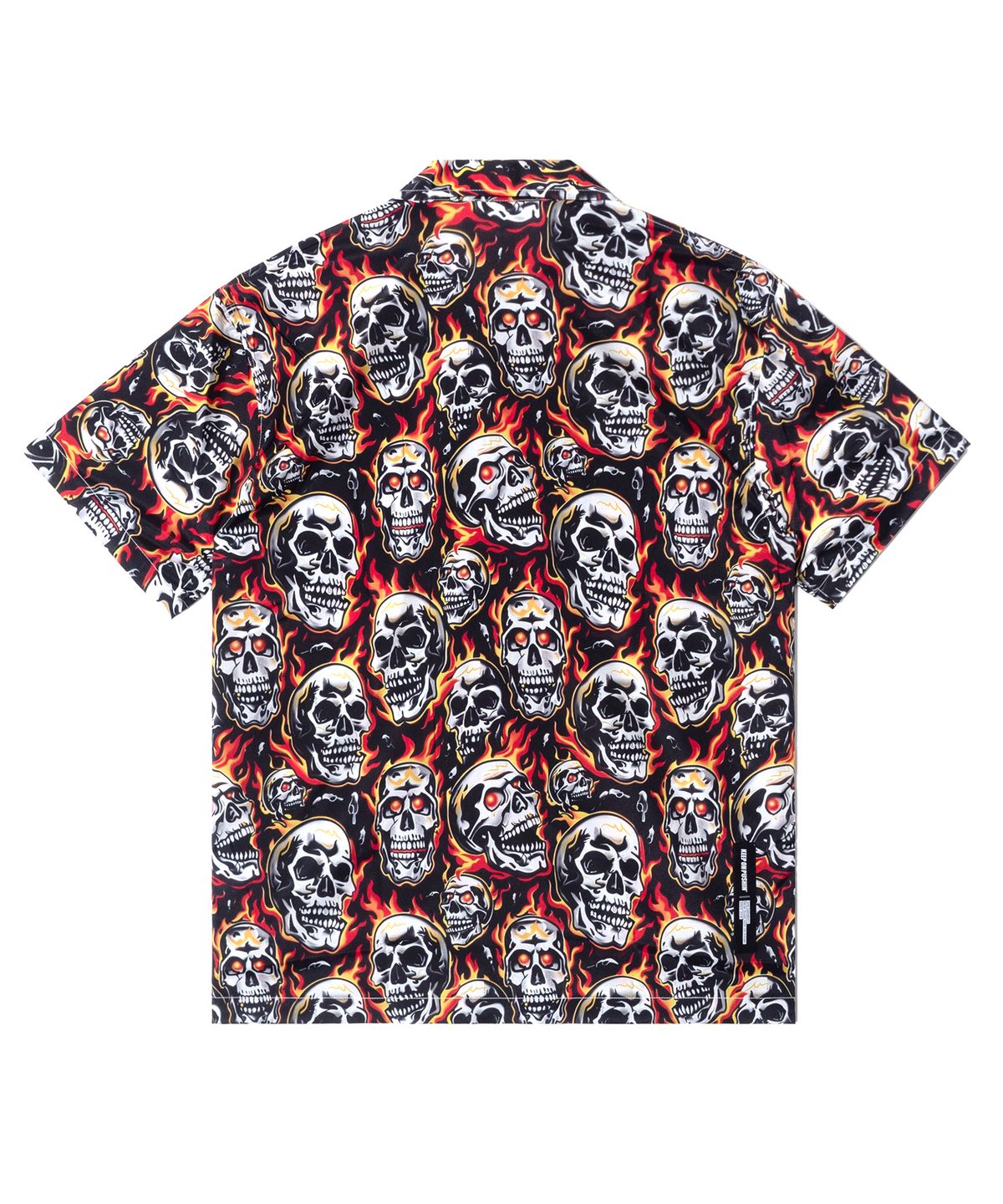 큐티에잇 가먼츠(QT8 GARMENTS) BN Fire Skull Shirt (Red)