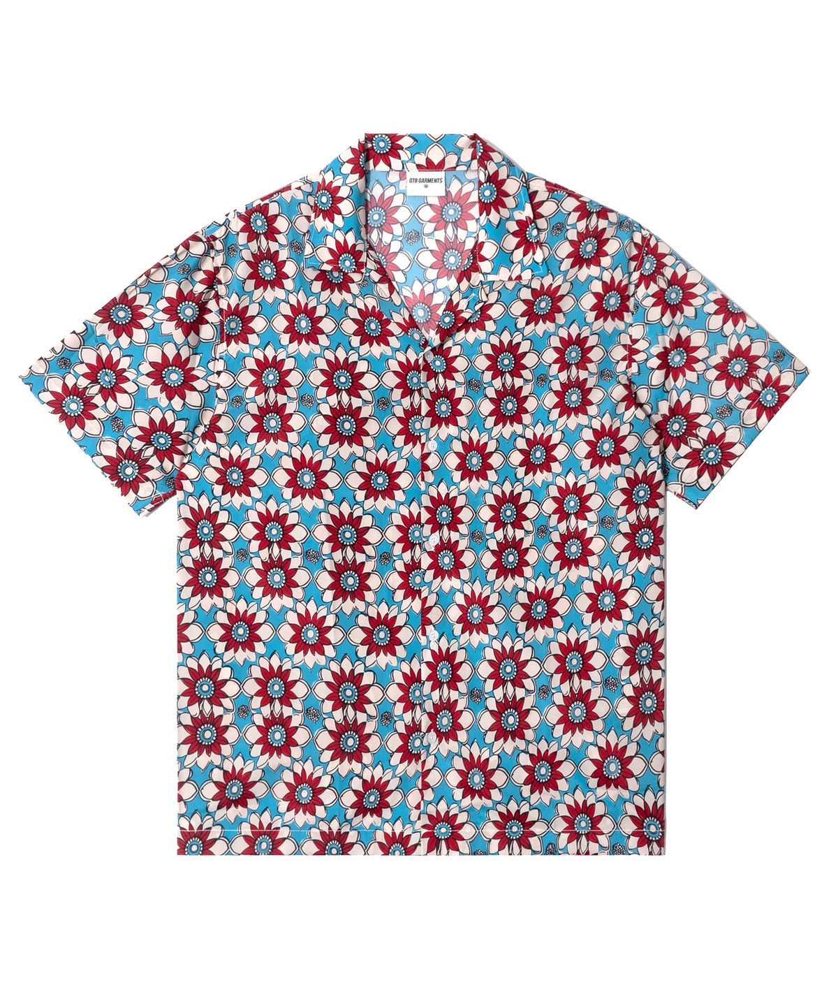 큐티에잇 가먼츠(QT8 GARMENTS) BN Floral Shirt (Turquoise)