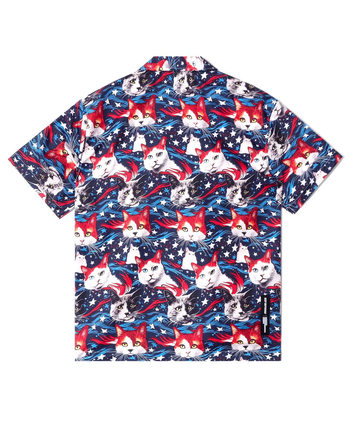 큐티에잇 가먼츠(QT8 GARMENTS) BN USA Cat Shirt (Navy)