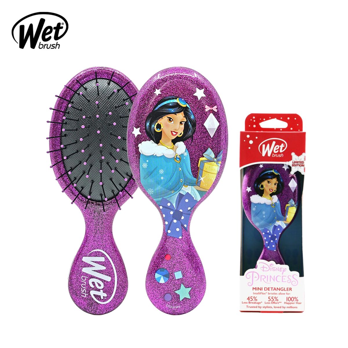 웻 브러쉬(WETBRUSH) 미니 디탱글러 디즈니_자스민