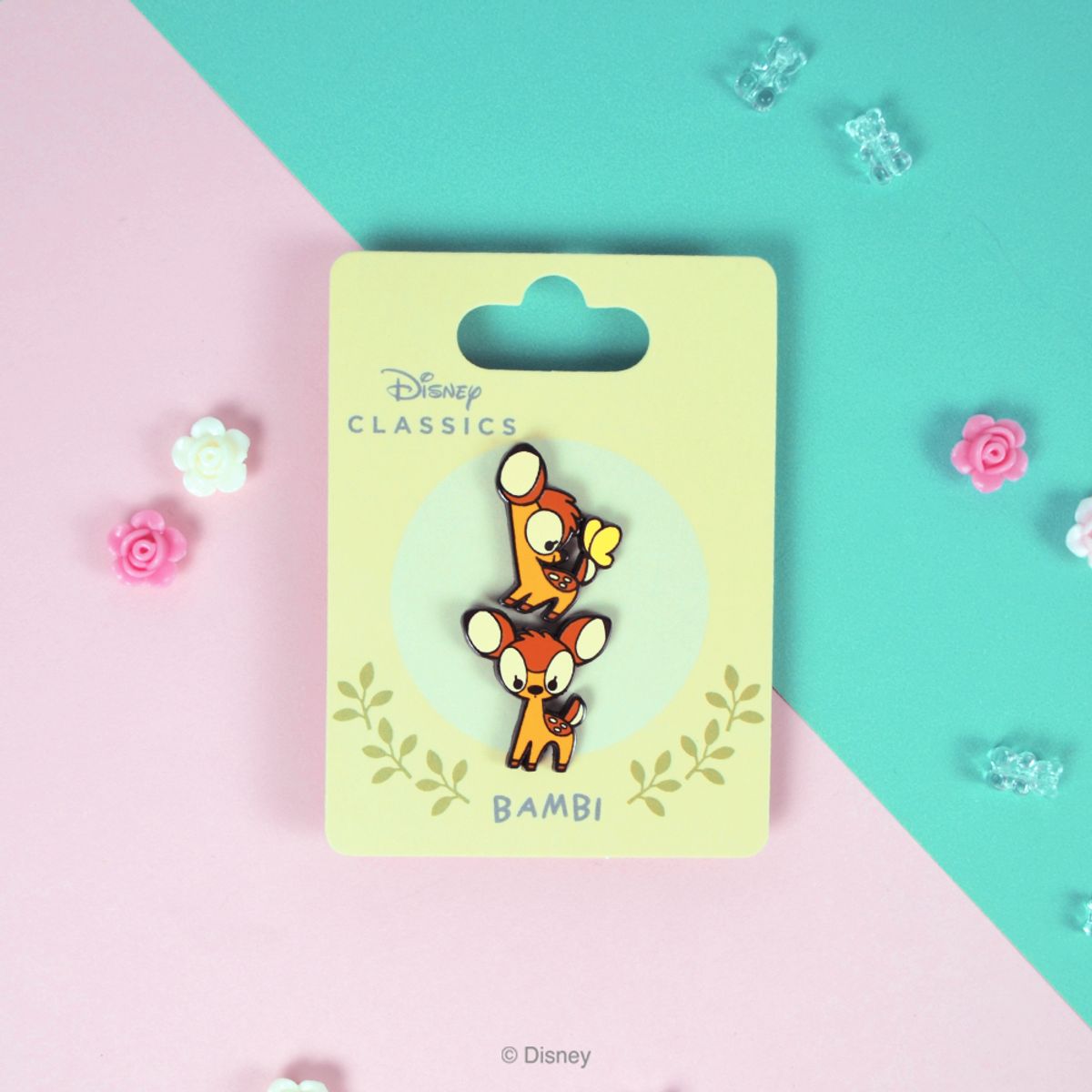 아이노케이(IKNOWK) 디즈니 캐릭터 금속 뱃지 2종