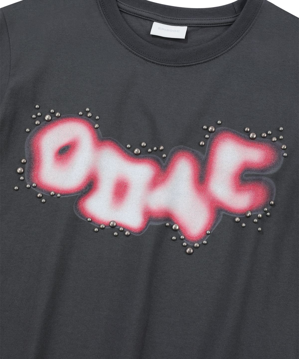 에피소드 언타이틀(EPISODE UNTITLED) HOTFIX PRINTING T-SHIRT_GRAY