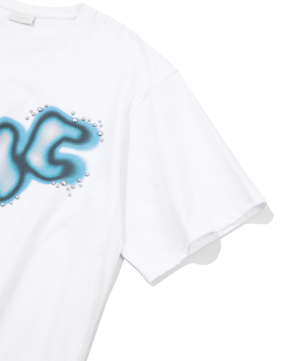 에피소드 언타이틀(EPISODE UNTITLED) HOTFIX PRINTING T-SHIRT_WHITE