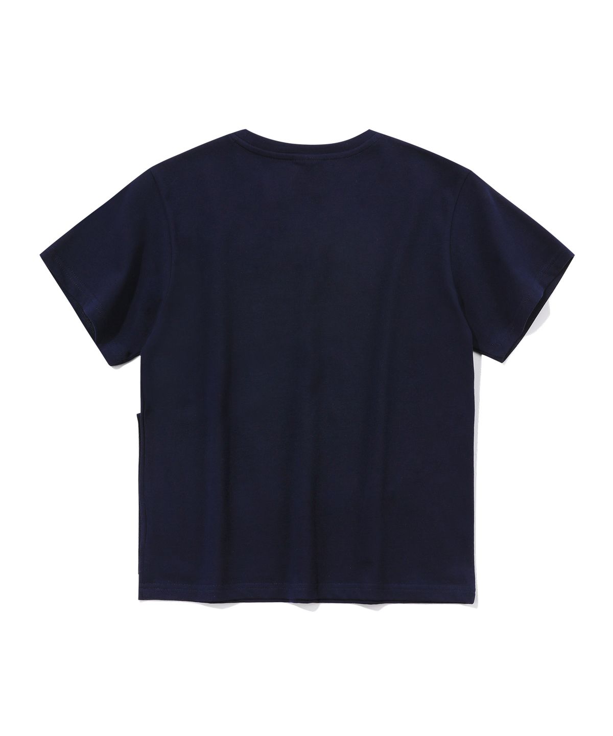에피소드 언타이틀(EPISODE UNTITLED) APPLIQUE PAINTING T-SHIRT_NAVY