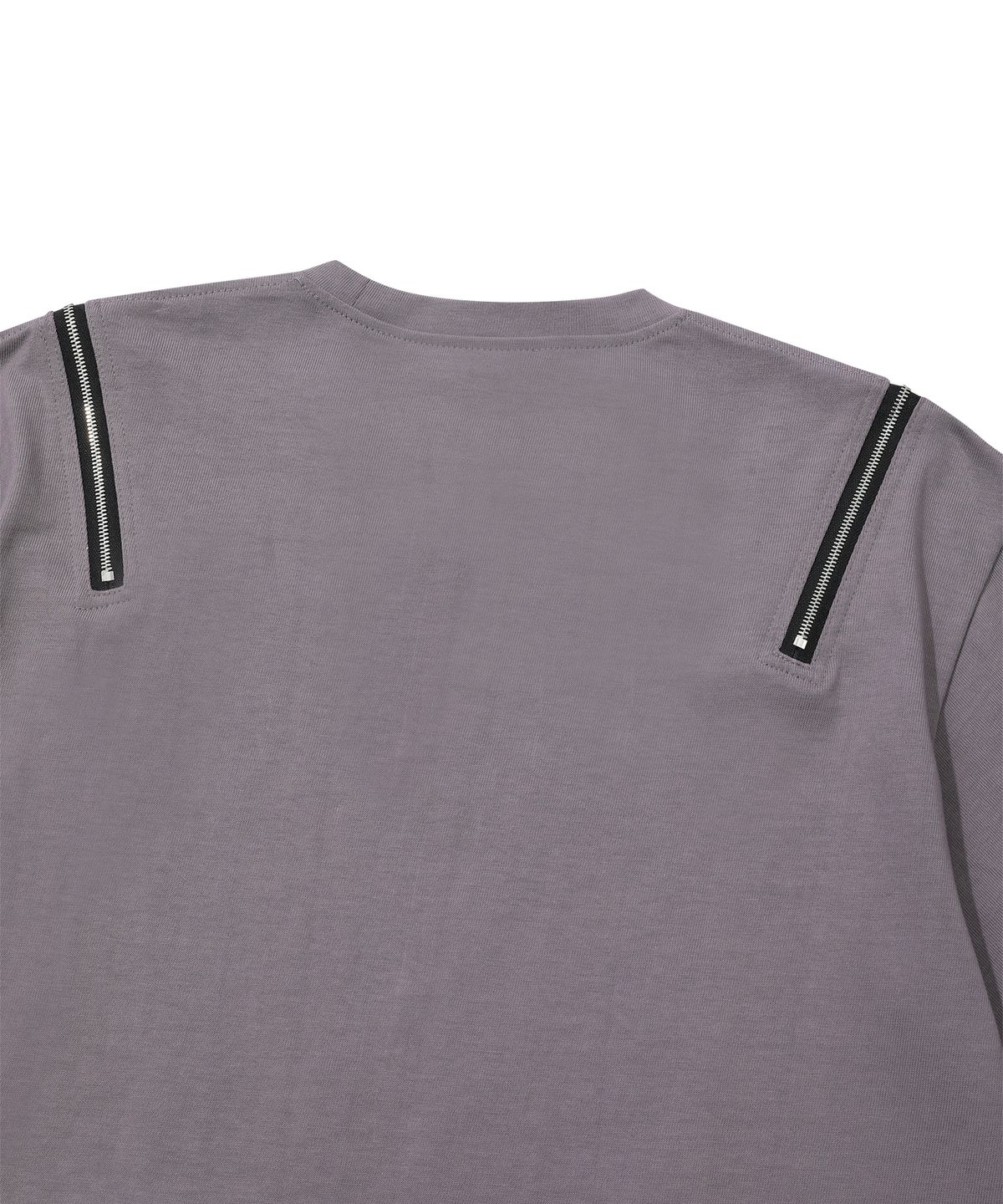 에피소드 언타이틀(EPISODE UNTITLED) DOUBLE ZIPPER T-SHIRT_PURPLE