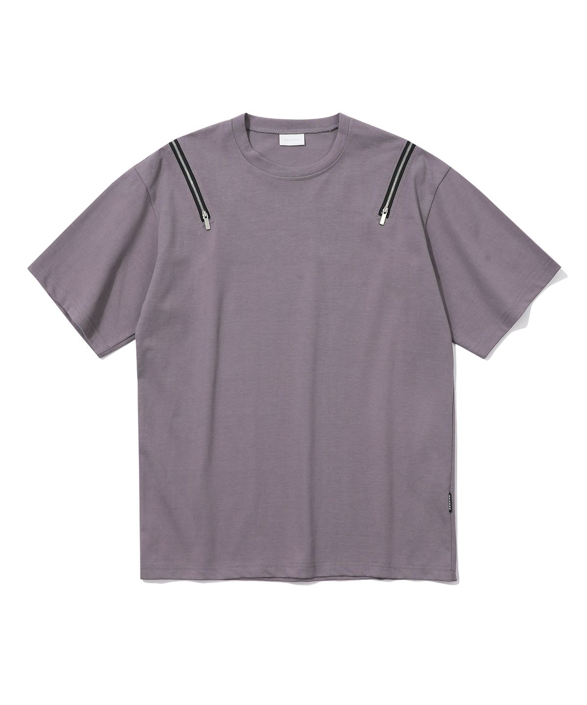 에피소드 언타이틀(EPISODE UNTITLED) DOUBLE ZIPPER T-SHIRT_PURPLE
