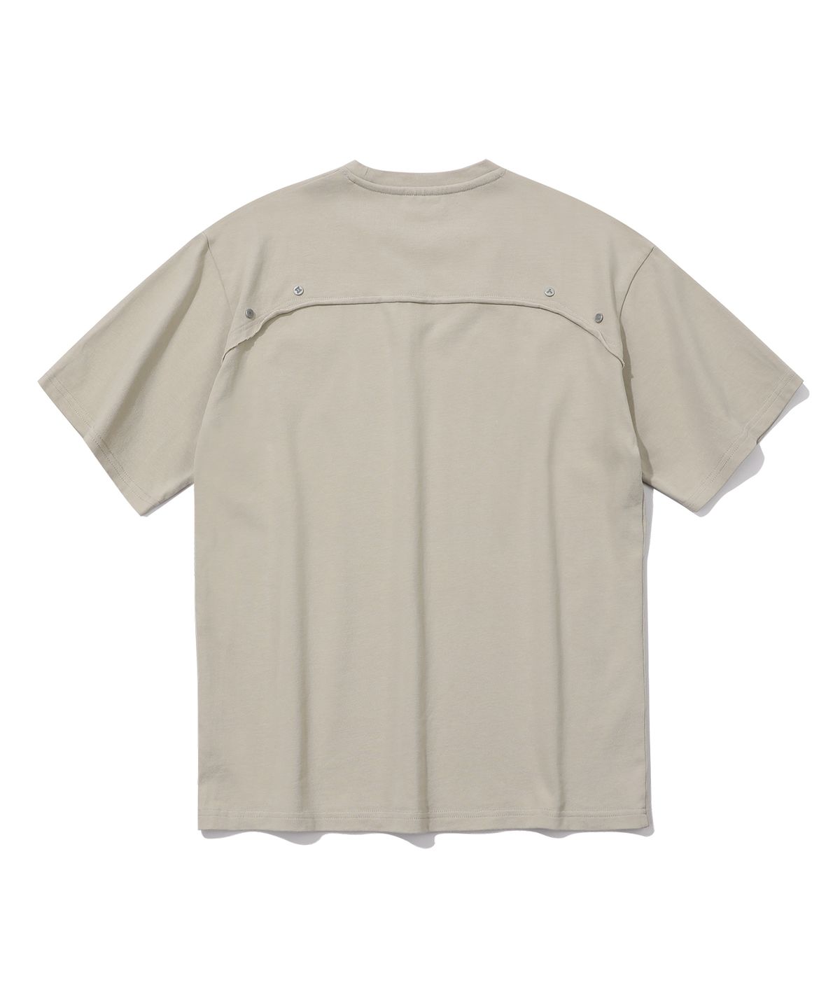 에피소드 언타이틀(EPISODE UNTITLED) POINT SNAP WASHING T-SHIRT_BEIGE