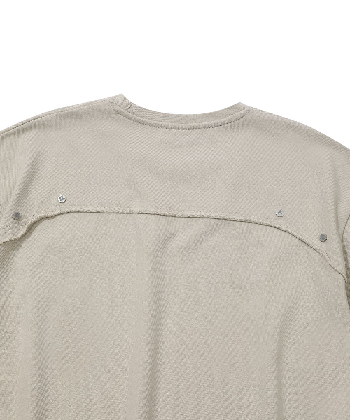 에피소드 언타이틀(EPISODE UNTITLED) POINT SNAP WASHING T-SHIRT_BEIGE