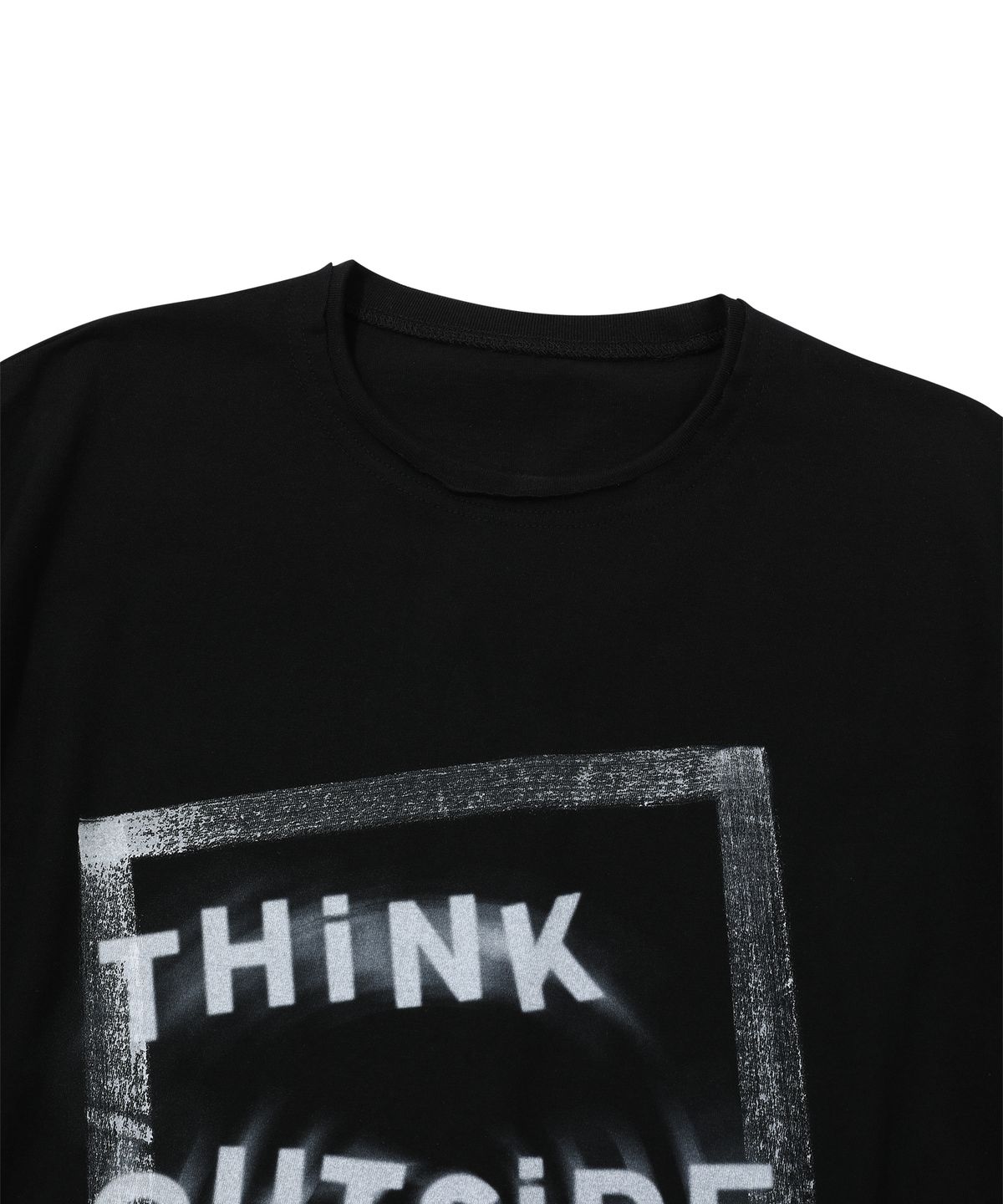 에피소드 언타이틀(EPISODE UNTITLED) HAND PAINTING T-SHIRT_BLACK