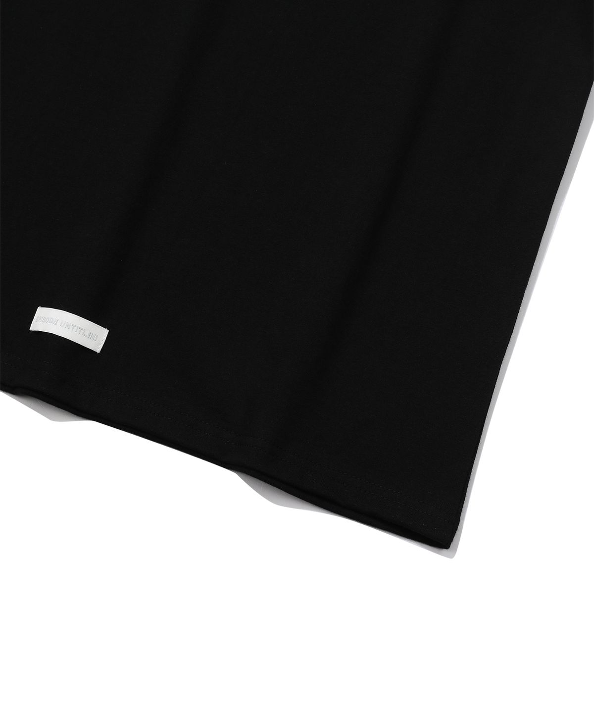 에피소드 언타이틀(EPISODE UNTITLED) HAND PAINTING T-SHIRT_BLACK