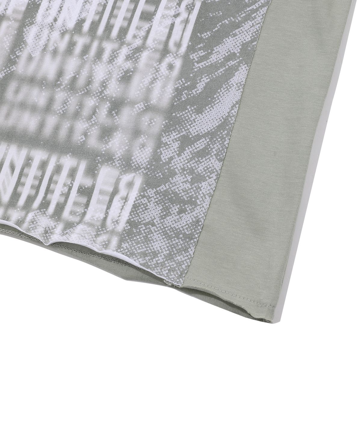 에피소드 언타이틀(EPISODE UNTITLED) CUT PRINTING T-SHIRT_KHAKI