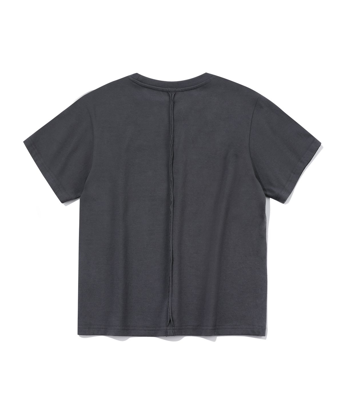 에피소드 언타이틀(EPISODE UNTITLED) POINT SNAP OPEN CUT  T-SHIRT_GRAY