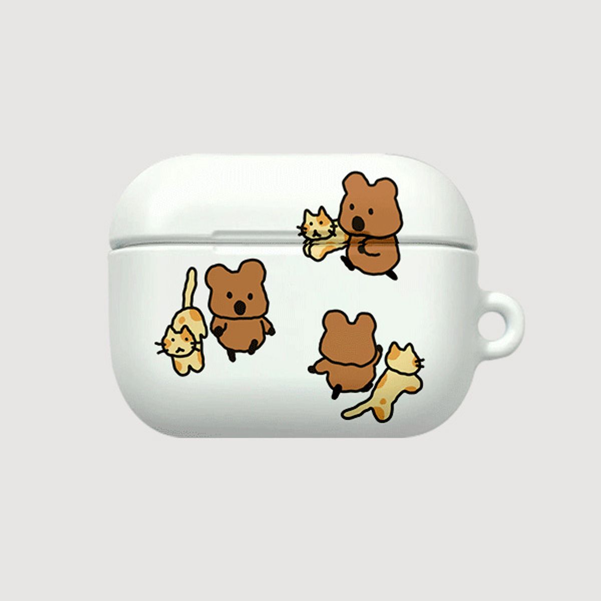 디즈버니스타(DISBUNNYSTAR) AIR PODS 하드케이스 / 빙글쿼카