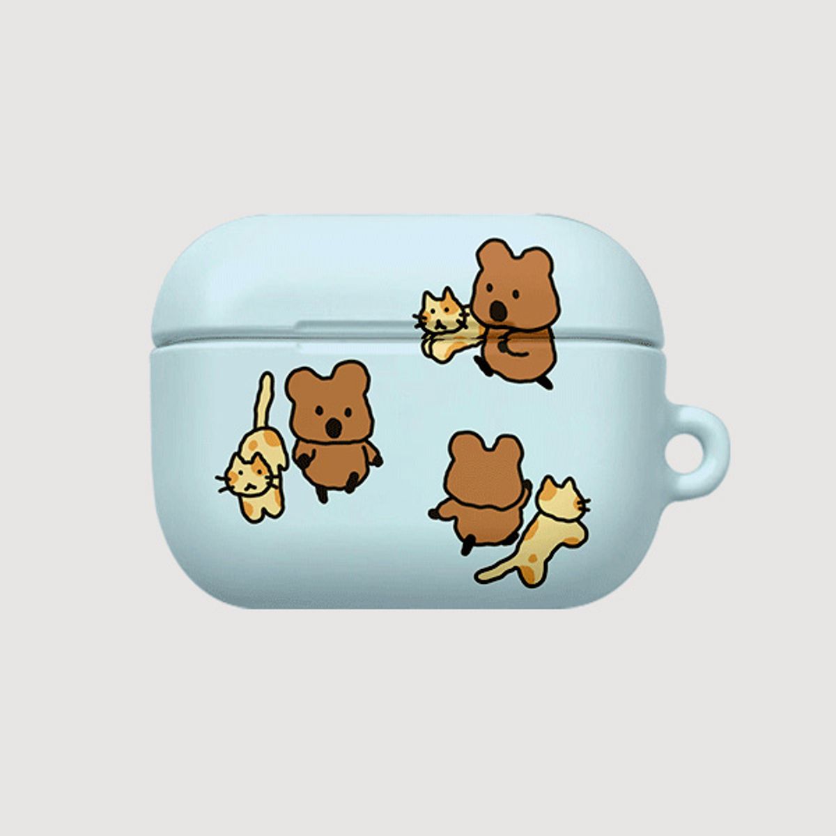 디즈버니스타(DISBUNNYSTAR) AIR PODS 하드케이스 / 빙글쿼카