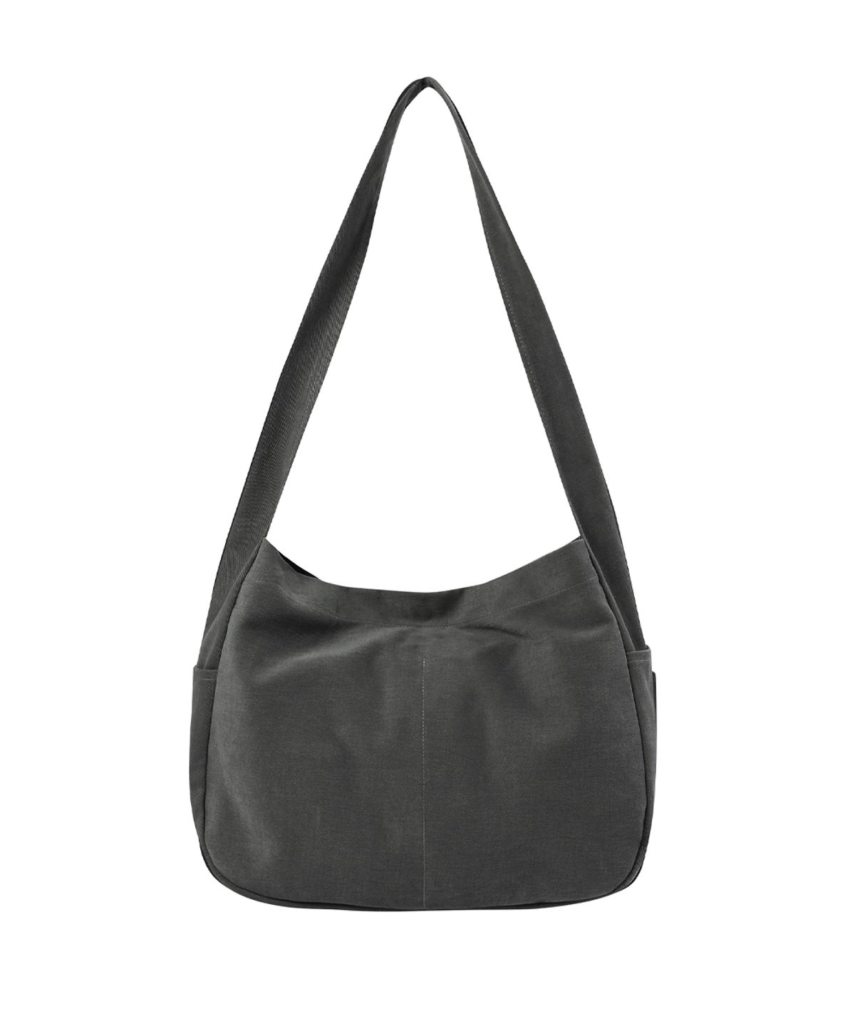미세키서울(MISEKI SEOUL) Cotton big crossbag CHARCOAL