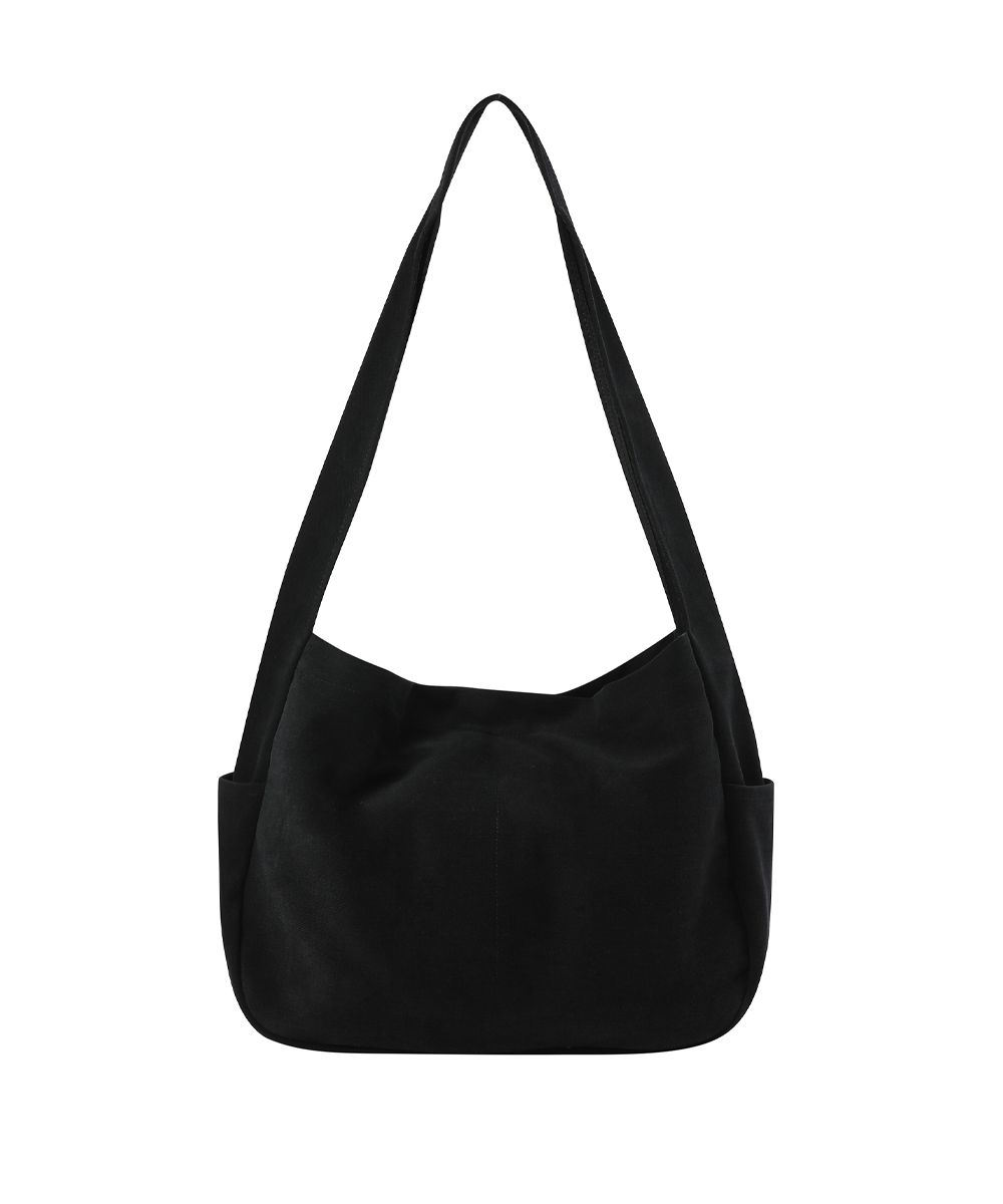 ◆MISEKI SEOUL◆ Cotton big crossbag BLACK MSK2404003 MUSINSA公式 | MISEKI SEOUL Cotton big crossbag BLACK