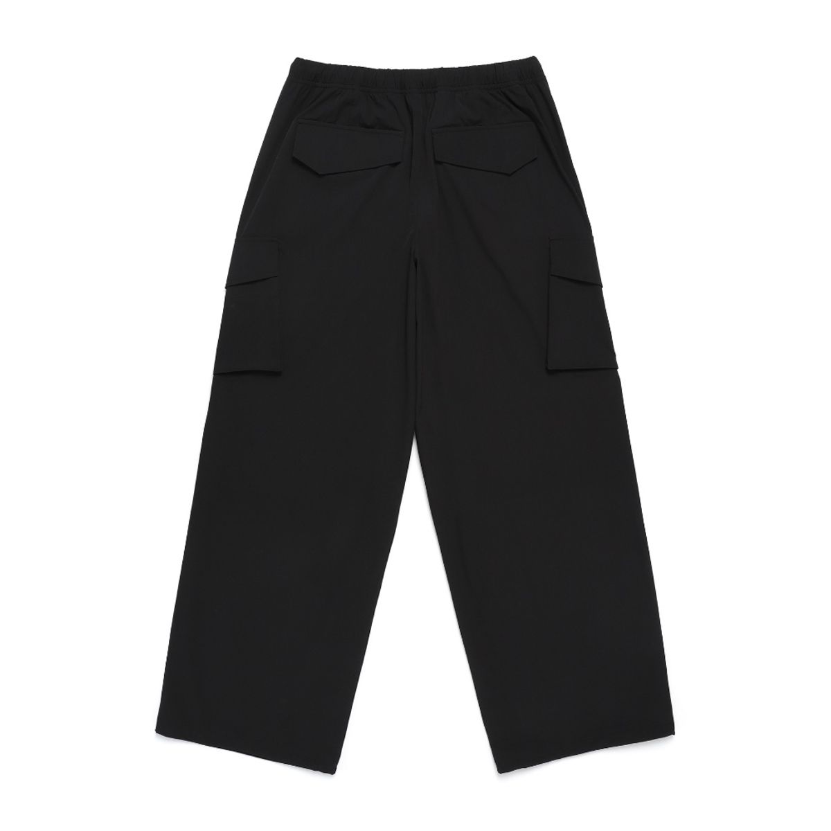 내셔널지오그래픽(NATIONALGEOGRAPHIC) N242WPT110 여성 우븐 와이드 파라슈트 팬츠 CARBON BLACK