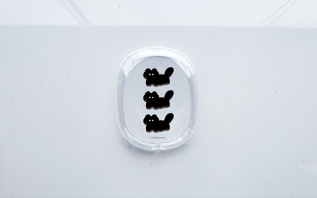 이레케이스앤굿즈(IRECASEGOODS) 검은냥이 에어팟맥스케이스 클리어케이스