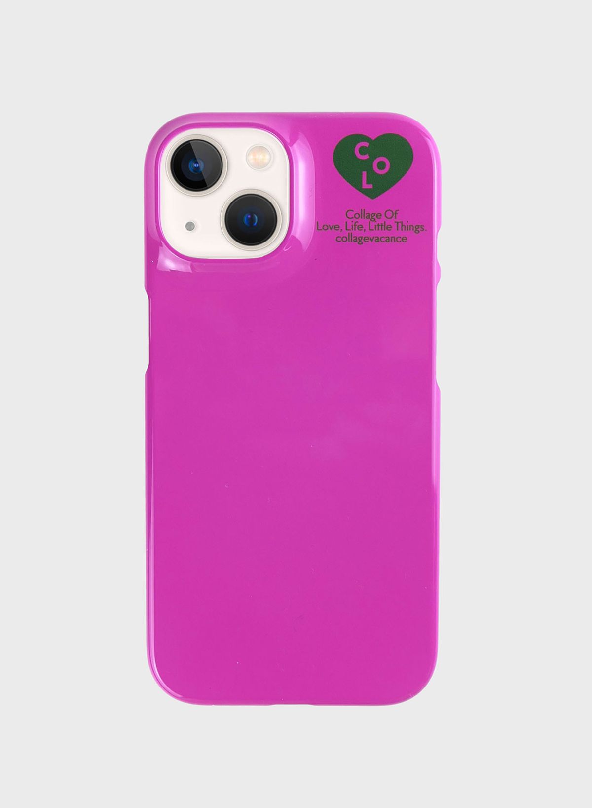꼴라주바캉스(COLLAGEVACANCE) Heart Logo Phone Case (폰케이스)-3color