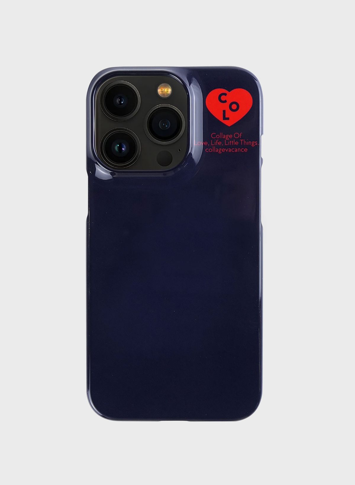 꼴라주바캉스(COLLAGEVACANCE) Heart Logo Phone Case (폰케이스)-3color