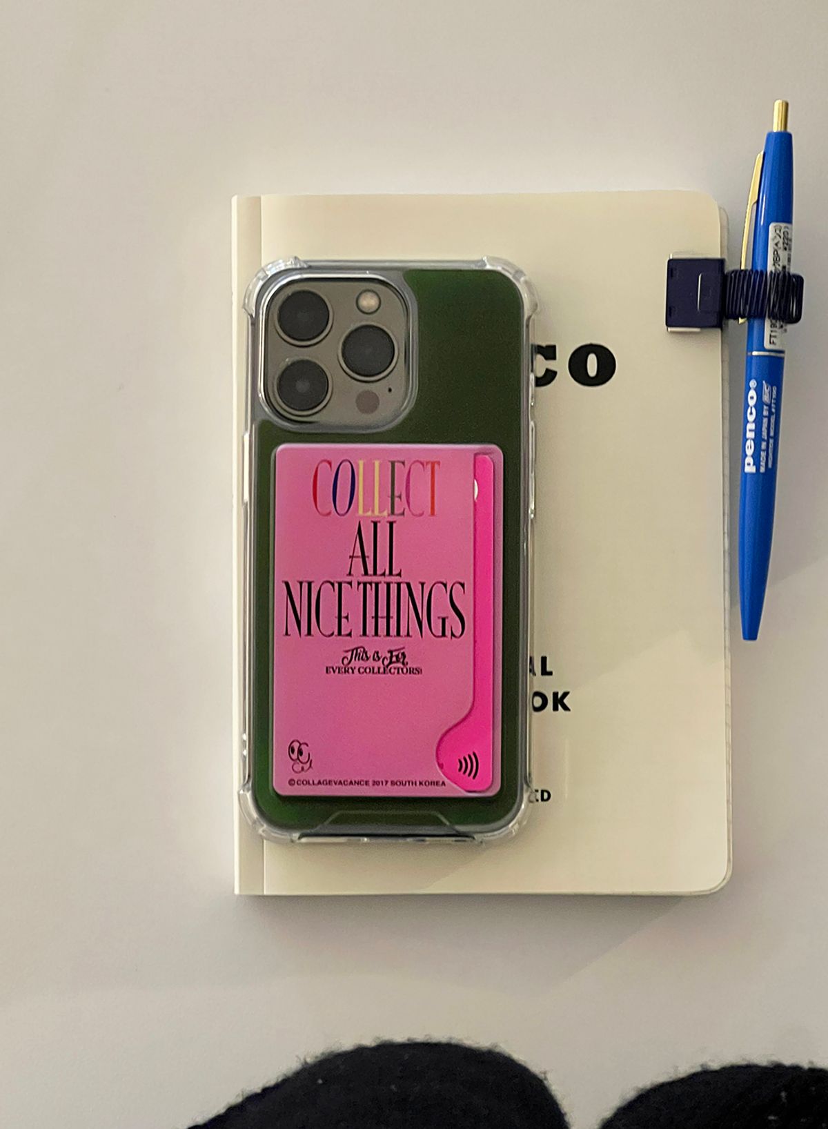 꼴라주바캉스(COLLAGEVACANCE) Collector Card Pocket Case #01 (폰케이스)-2type