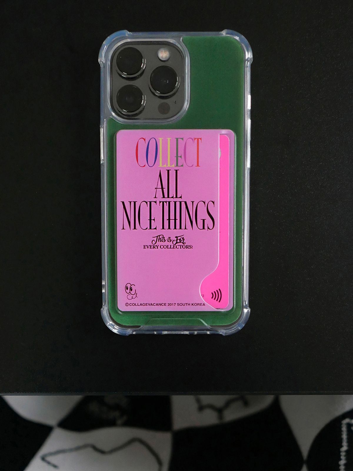 꼴라주바캉스(COLLAGEVACANCE) Collector Card Pocket Case #01 (폰케이스)-2type