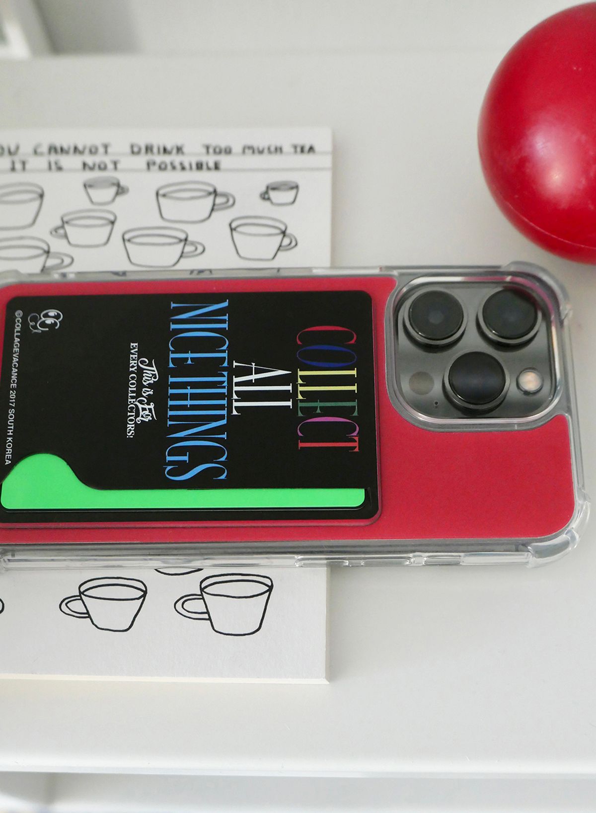 꼴라주바캉스(COLLAGEVACANCE) Collector Card Pocket Case #02 (폰케이스)-3type